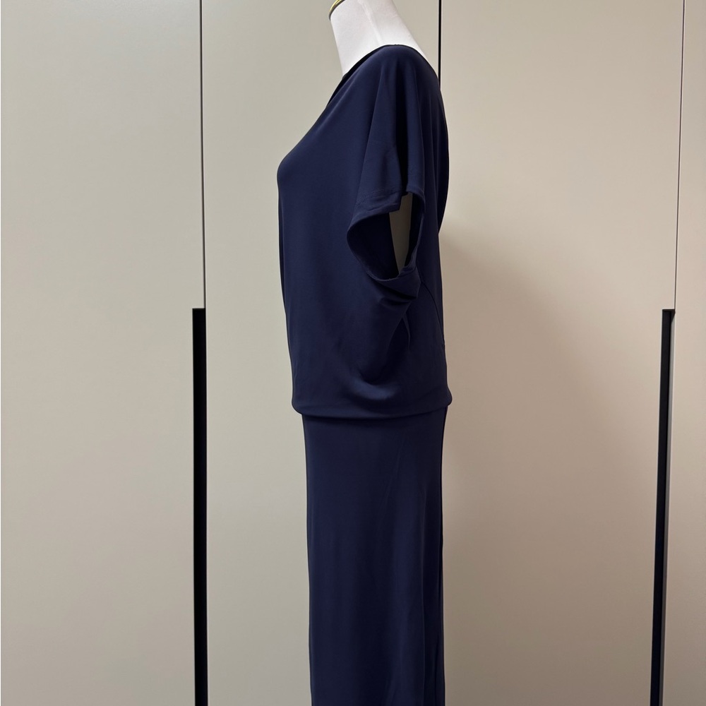 cult gaia Navy One-Shoulder Maxi Dress - Picture 7 of 8